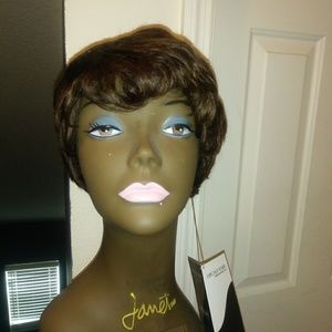 Short Straight Layered Cut Human Hair Wig